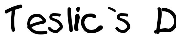 Teslic`s Document Cyr Normal Font